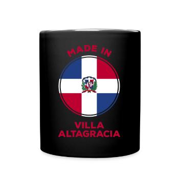 Villa Altagracia Dominikanische Republik - Tasse einfarbig - Schwarz - Vorne