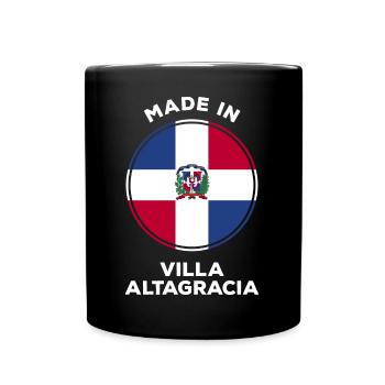 République dominicaine - Mug uni - noir - Devant