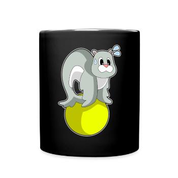 Seal Workout Gymnastics Fitness - Full Colour Mug - black - Front