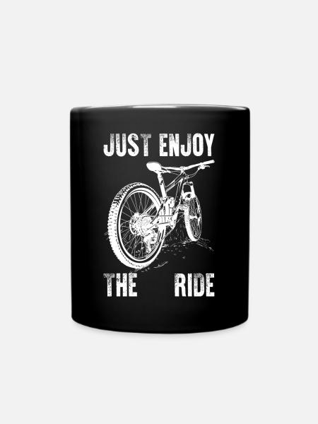 Profitez simplement de la balade à vélo Graphique - Mug uni - noir