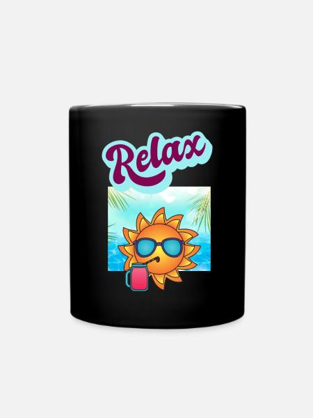 DETENTE RELAXATION - Mug uni - noir