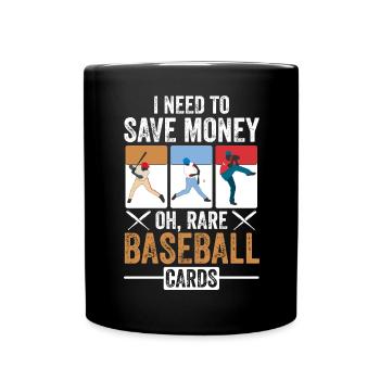 Trader Collector I Need To Save Money Oh Rare Base - Tasse einfarbig - Schwarz - Vorne