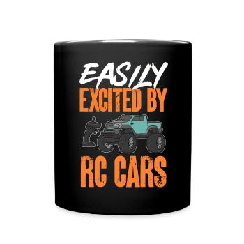 RC Car Ferngesteuertes Auto - Tasse einfarbig - Schwarz - Vorne