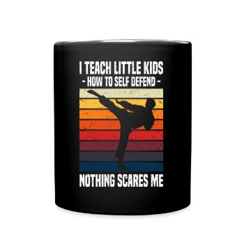 Tang Soo Do Kämpfer | Koreanisch Kämpfen Geschenke - Tasse einfarbig - Schwarz - Vorne