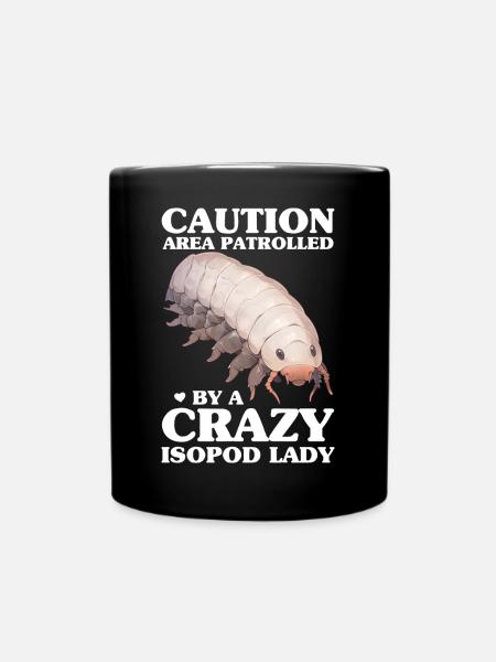 Isopoden - Tasse einfarbig - Schwarz