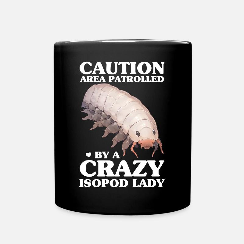 Isopoden - Tasse einfarbig - Schwarz