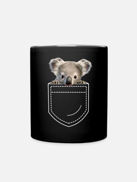 Koala Koala Ours - Mug uni - noir