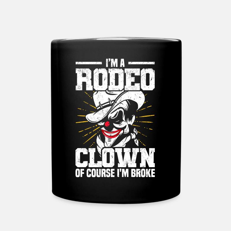 Rodeo - Tasse einfarbig - Schwarz
