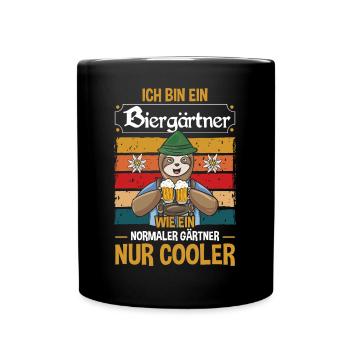 I'm a beer gardener - Full Colour Mug - black - Front