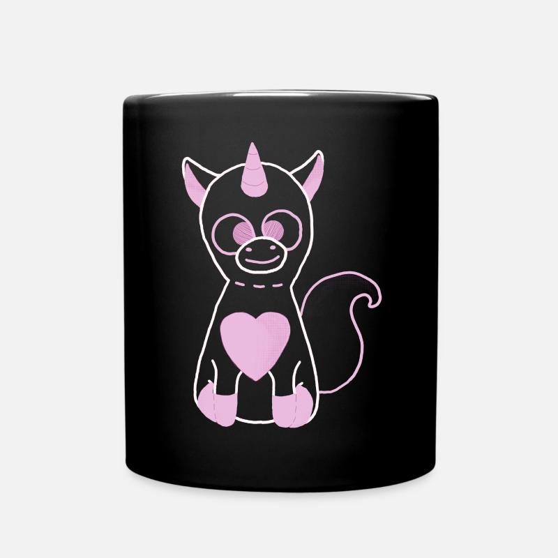 licorne - Mug uni - noir