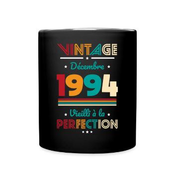 30 Year Anniversary - Vintage - December 1994 - Full Colour Mug - black - Front