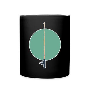 Graphique d’ange - Mug uni - noir - Devant