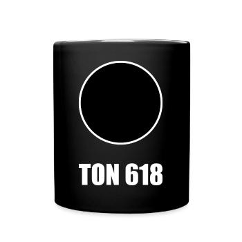 black hole, astronomy, clay 618, hunger, food - Full Colour Mug - black - Front
