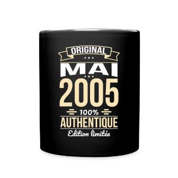20th Anniversary - Original - May 2005 - Full Colour Mug - black - Front