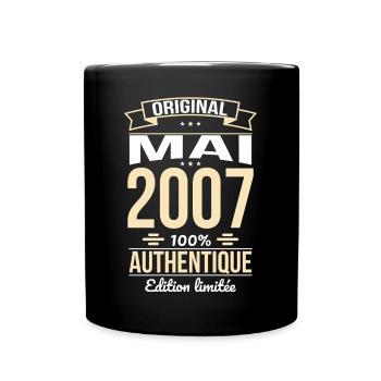 18th Birthday - Original - May 2007 - Full Colour Mug - black - Front
