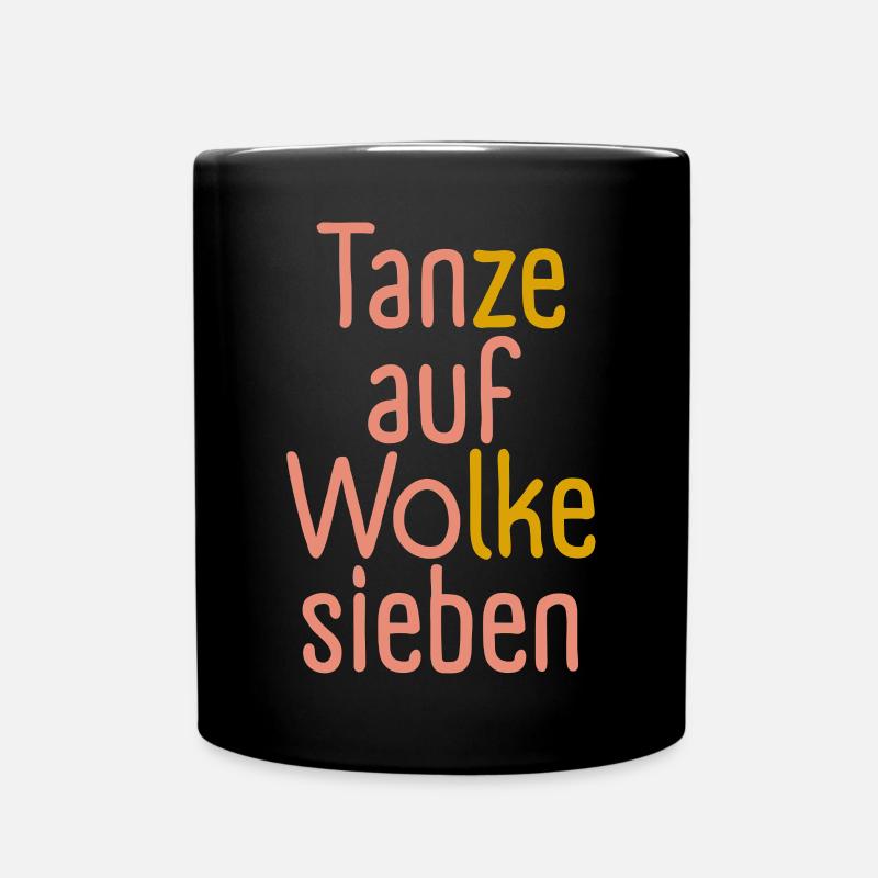 Dance on cloud nine! - Full Colour Mug - black