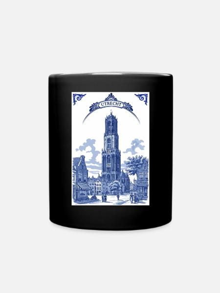 Utrecht le Dom - Mug uni - noir