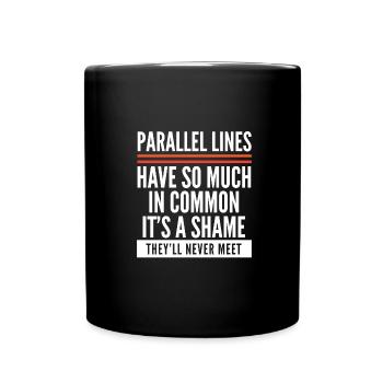 mathematics - Full Colour Mug - black - Front