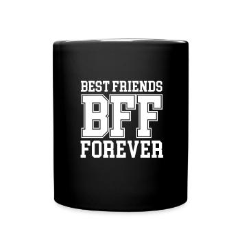 Best friends forever - Full Colour Mug - black - Front