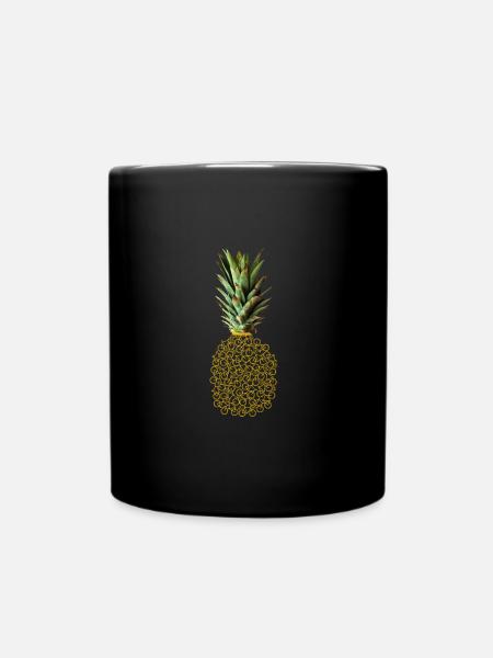 L’ananas de vélo ! - Mug uni - noir