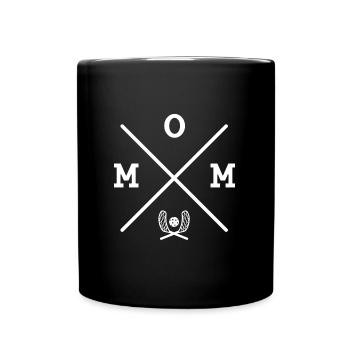 Floorball Player Floorball Mom Mom Mother - Full Colour Mug - black - Front