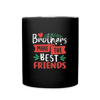 Best friends forever, best buddies forever - Full Colour Mug - black - Front