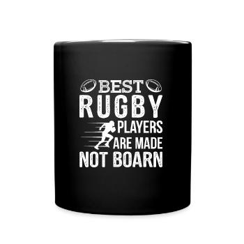 Rugby Rugby Players Team Sports Contact Sports - Full Colour Mug - black - Front