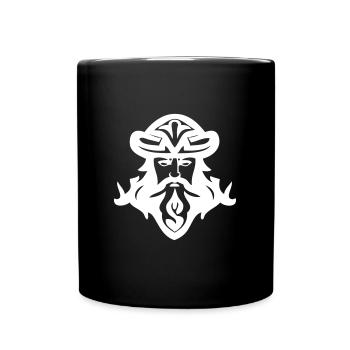 Alter weiser Mann - Tasse einfarbig - Schwarz - Vorne
