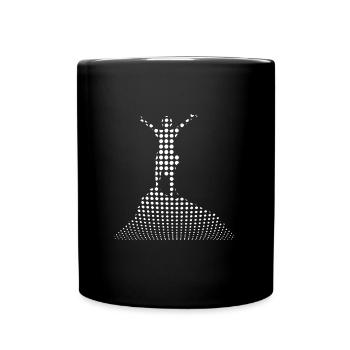 Footballer Design - Full Colour Mug - black - Front