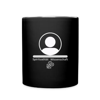 Spiritualität und Wissenschaft, Human Design - Tasse einfarbig - Schwarz - Vorne
