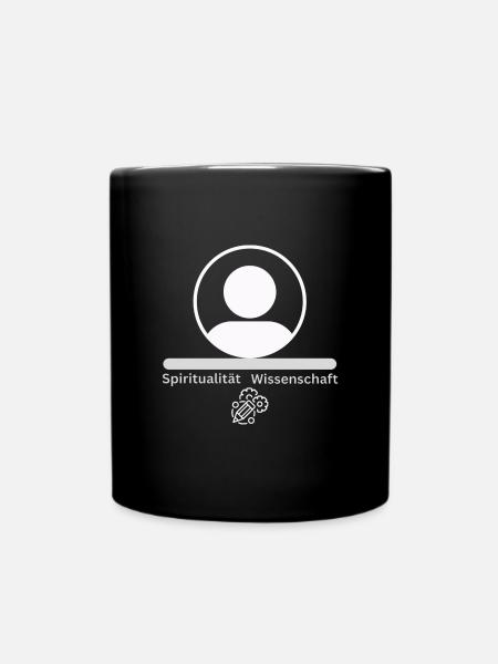 Spiritualität und Wissenschaft, Human Design - Tasse einfarbig - Schwarz