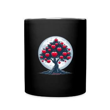 Moon Tree - ArbraHeart - Full Colour Mug - black - Front