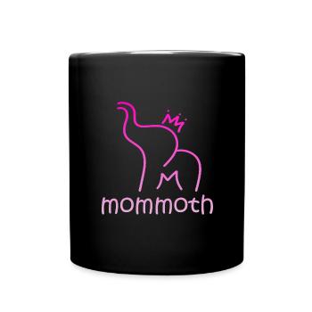 Fans de l’âge de glace de l’éléphant mammouth et futures mamans - Mug uni - noir - Devant