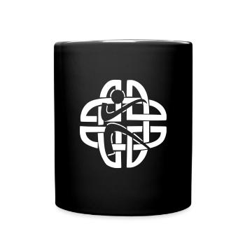 Dara Knot Fighter Personnalisable - Mug uni - noir - Devant