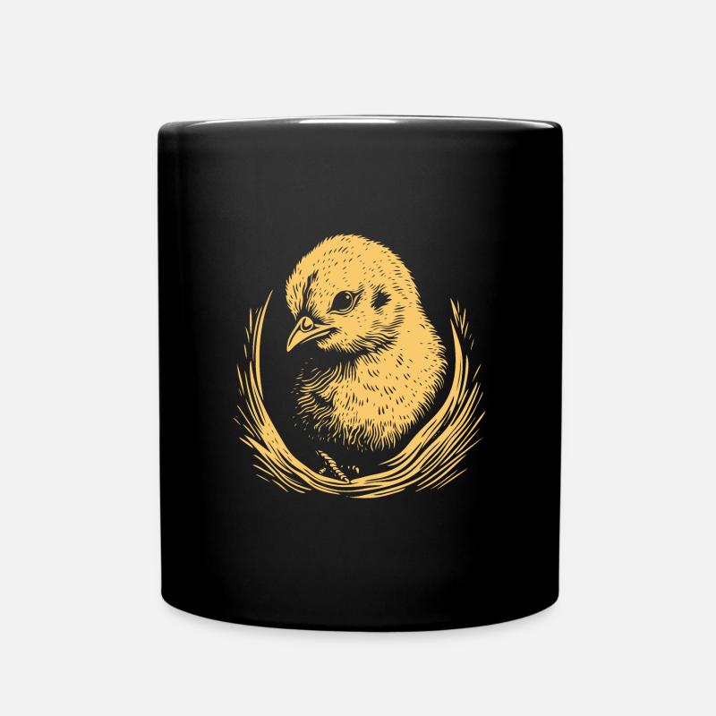 Poussin - Mug uni - noir