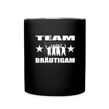 Junggesellenabschied - Tasse einfarbig - Schwarz - Vorne
