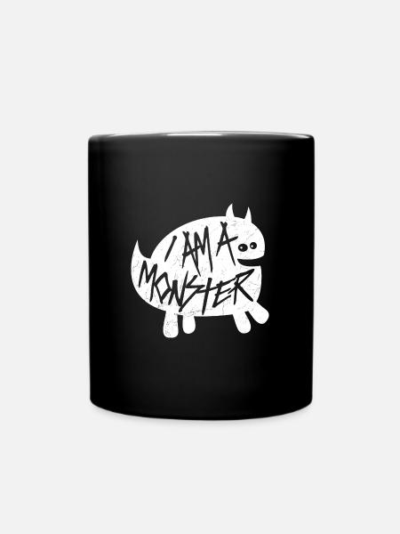 Je suis un monstre - Halloween fantôme Fun Horreur - Mug uni - noir
