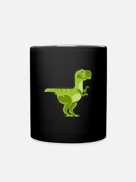 Dinosaur Robot T-Rex - Mug uni - noir