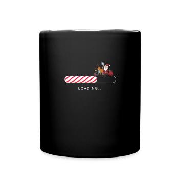 Noël ordinateur Geek Geek gamer cadeau - Mug uni - noir - Devant