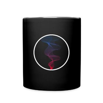 Abstract art - Full Colour Mug - black - Front
