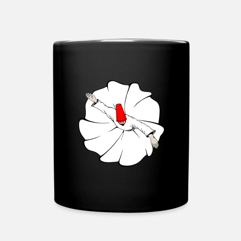 Sufi Dervish Dancer - Tasse einfarbig - Schwarz