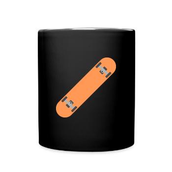 skateborad - Full Colour Mug - black - Front