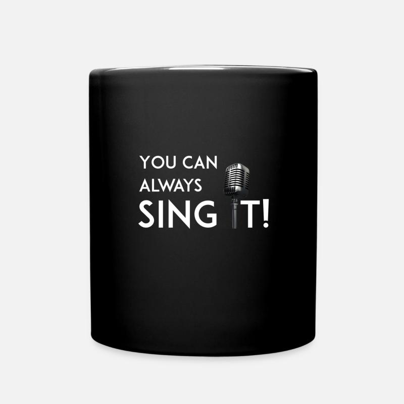 Sing it - Full Colour Mug - black