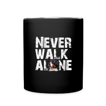 Bouvier bernois - Mug uni - noir - Devant
