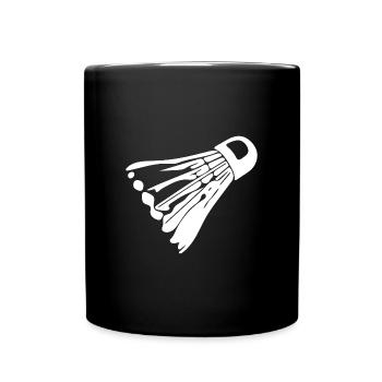 Badminton Accessories Vintage Badminton - Full Colour Mug - black - Front