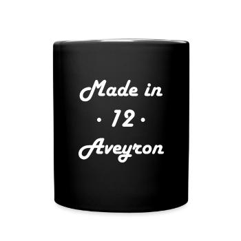 Made in aveyron - Mug uni - noir - Devant