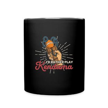 Kendama Toys Japan Kids Japanese - Full Colour Mug - black - Front