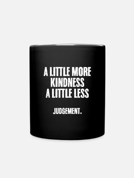 Cool Handyman A Little More Kindness A Little Less - Tasse einfarbig - Schwarz
