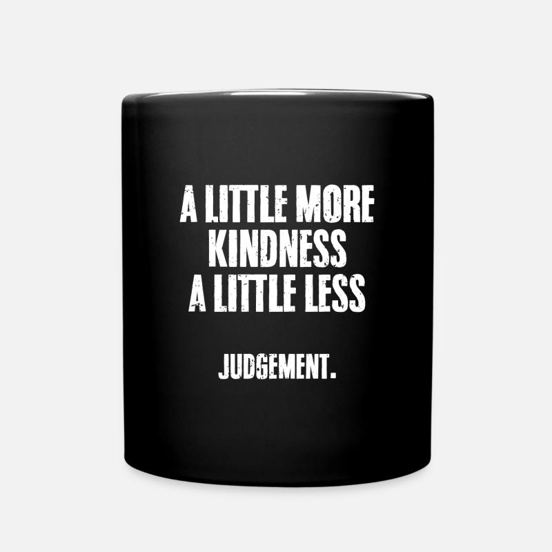 Cool Handyman A Little More Kindness A Little Less - Tasse einfarbig - Schwarz