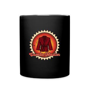 Sambo Fighter Sports Suit Athlètes Arts Martiaux - Mug uni - noir - Devant